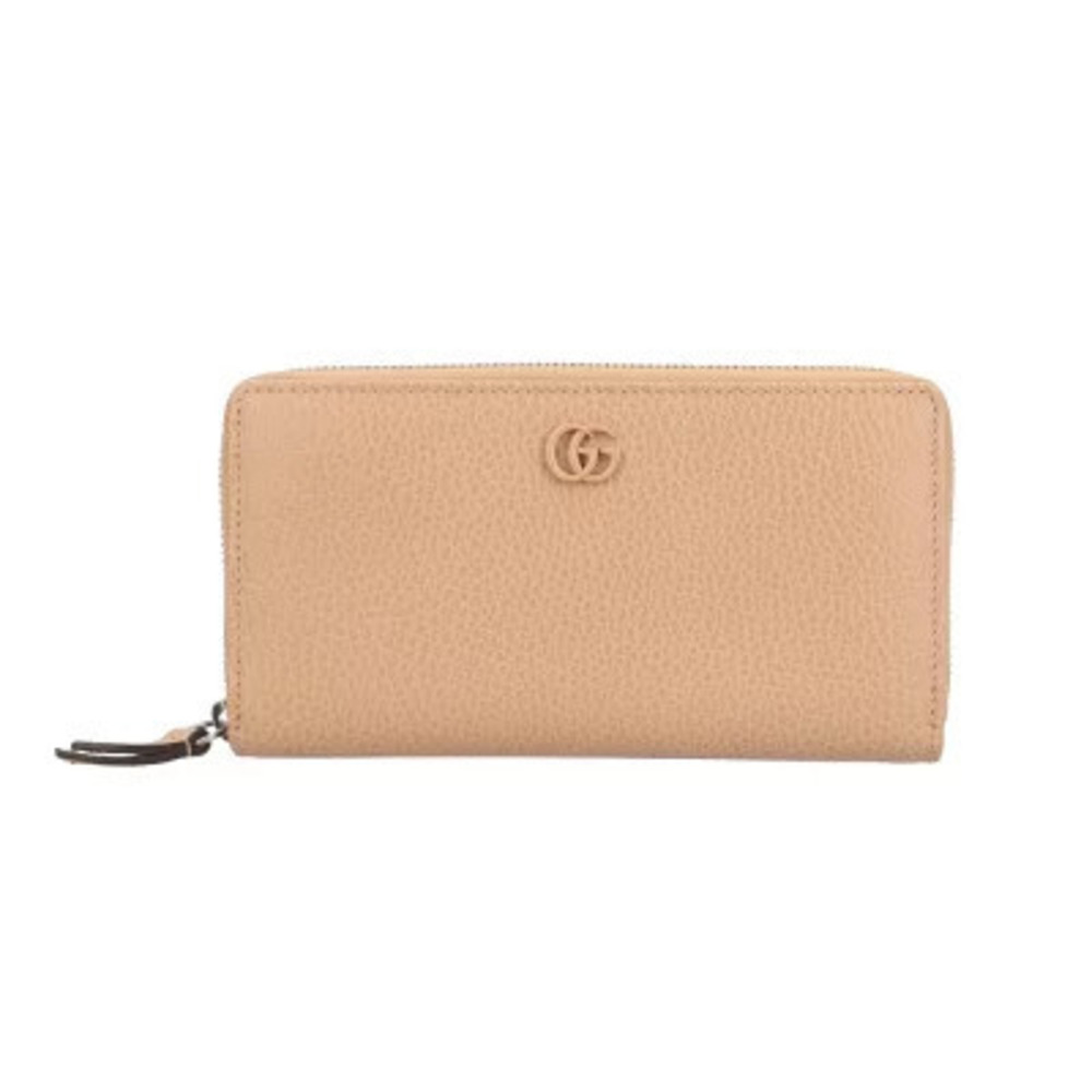 Gucci Zip Around Wallet Double G Long Leather